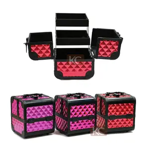 FAMA Factory Lightweight Travel Accessories Makeup Cases Aluminum Cosmetic Boxes