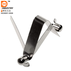 Pince de fixation à <span class=keywords><strong>ressort</strong></span> à bouton-poussoir pour tube de tente en acier 65Mn - Product Image 5