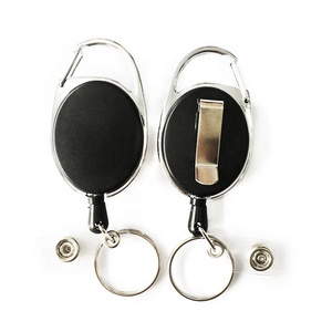 Vente flash, porte-clés rétractable en métal <span class=keywords><strong>pas</strong></span> <span class=keywords><strong>cher</strong></span>, porte-carte de <span class=keywords><strong>ski</strong></span>, porte-carte d'identité, logo personnalisé, ceinture rétractable, porte-clés - Product Image 5