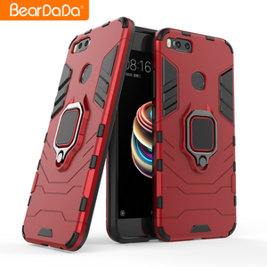 TPU PC soporte de anillo imán de succión teléfono móvil volver caso cubrir para xiaomi <span class=keywords><strong>mi</strong></span> 5x a1 - Product Image 2