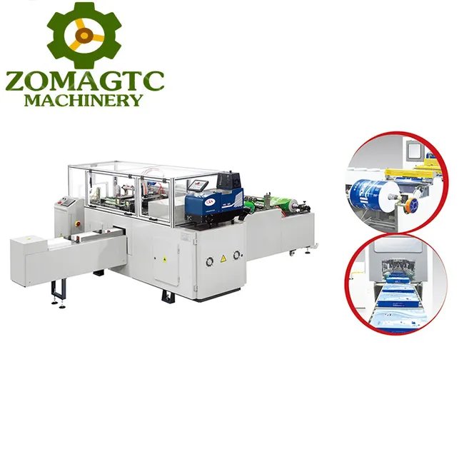 High Speed Roll To Sheet Cover Paper And Ream Sheet Automatic Feeding A4 Copy Paper Packing Machine