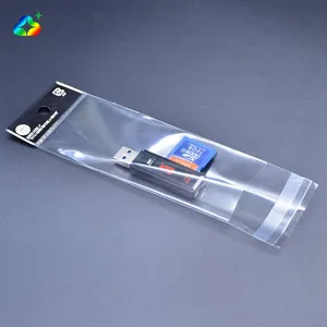 الأعلى مبيعًا أكياس Opp بلاستيكية شفافة محكمة الغلق بشعار مخصص لحزمة الهدايا - Product Image 2