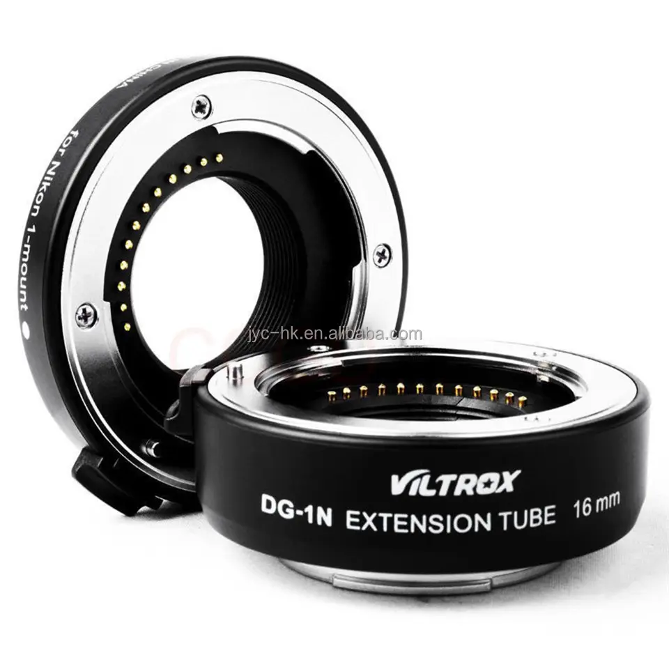 Viltrox DG-1N Auto Focus Macro Extension Tube 10mm+16mm Adapter for Camera Nikon 1 J1 J2 J3 V1 PH