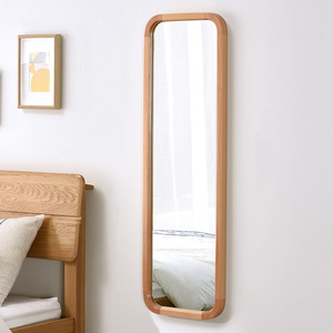 Specchio Marrone Scuro con Motivo Personalizzato, Decorazione per la Casa, Specchio Rettangolare per Camera da Letto, Armadio, Design d'Interni e Arredamento - Product Image 2