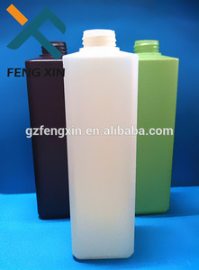 En plastique de couleur blanche shampooing pompe 500ml/500ml <span class=keywords><strong>gel</strong></span> douche bouteille - Product Image 1