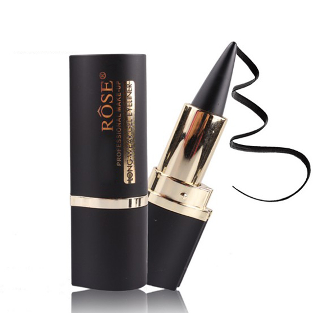 Трендовая 2019 Золотая средняя Черная Подводка для глаз с фирменной маркой