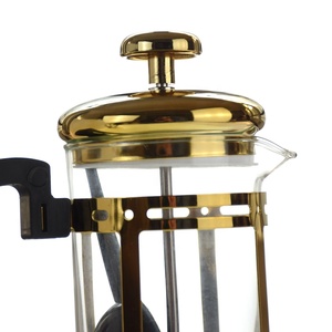 XT01 Meilleure Vente – Cafetière et Théière Française Portable en Verre avec Filtre, 350ml et 600ml, pour <span class=keywords><strong>Barista</strong></span> - Product Image 5