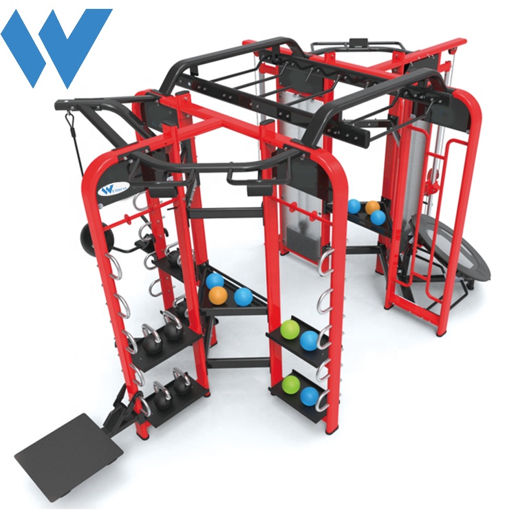 2021 коммерческий тренажер для тренажерного зала Multi-Station Smith оборудование для упражнений синергии 360 групповой тренажер