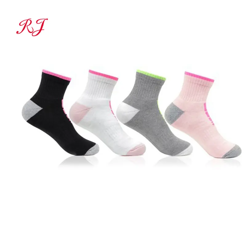 RJ-II-0003 sport sokken womens sport sokken dames meisjes in sneakers en sokken