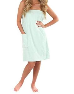 Terry <strong>Towelling</strong> Womens Bathroom <strong>Dressing</strong> <strong>Ladies</strong> Wrap <strong>Gown</strong> - Product Image 4