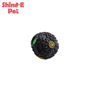 PP cane giocattolo interattivo in gomma per animali domestici cane gatto masticare giocattoli palla - Product Image 5