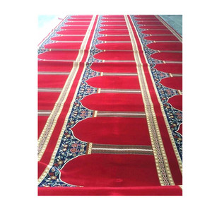 Tapis de prière musulman de haute qualité 100% polyester pour mosquée - Product Image 2