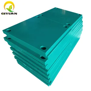 Hoge kwaliteit aangepaste uhmwpe marine spatbord gezicht pad/virgin hdpe marine spatbord panel/dock uhmwpe plastic board