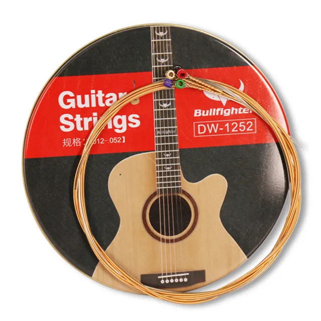 Bullfighter OEM Guitar accessories DW-1252 guitar part Wholesale high eng acoustic guitar strings