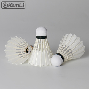 KUNLI Professional <span class=keywords><strong>Badminton</strong></span> Shuttlecock piuma d'oca volani per il torneo miglior Shuttle Shuttle Shuttle Ball <span class=keywords><strong>Badminton</strong></span> - Product Image 6