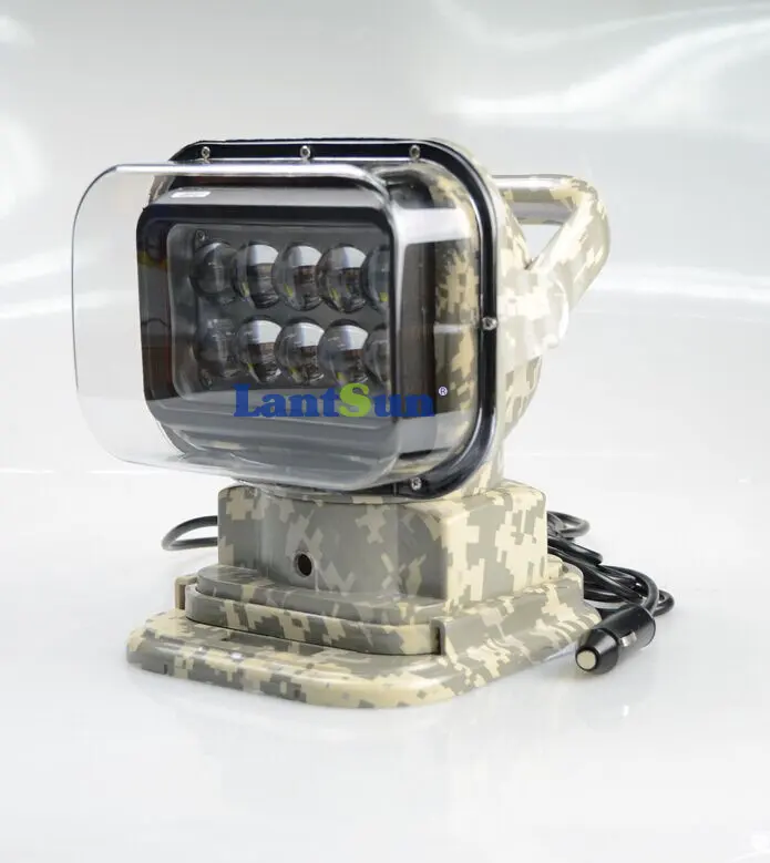 360 grau rotatif led projecteur 50 w pour camion bateau offroad marine avec 4d réflecteur