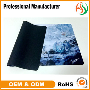 Verwarmde waterdichte gaming muismat met aangepaste print, rubberen mat met gepersonaliseerd logo, 24x14 inch vierkant, REACH/ROHS gecertificeerd, op voorraad - Product Image 3