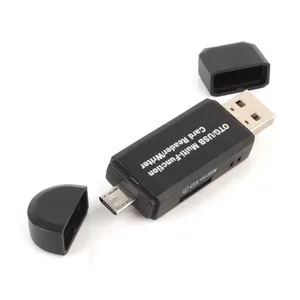 适用于 Micro USB TF SD Type-C 卡读卡器 3 合 1 多内存卡读卡器棒