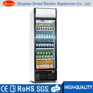 Electrónica de escaparate enfriador/frigorífico escaparate/refrigerador vitrina vertical - Product Image 1