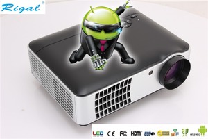 Barato DVB-T tv Multimedia Home Cinema Teatro full HD 3d LED proyector, Proyector de vídeo - Product Image 6