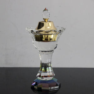 Vendita all'ingrosso di fantasia arabo di cristallo bruciatore di incenso censer - Product Image 1