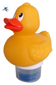 Distributeur flottant de chlore Cleanwell Flamingo Design pour <span class=keywords><strong>spa</strong></span> et piscine, compatible avec les comprimés de 1 à 3 pouces, grande capacité - Product Image 3
