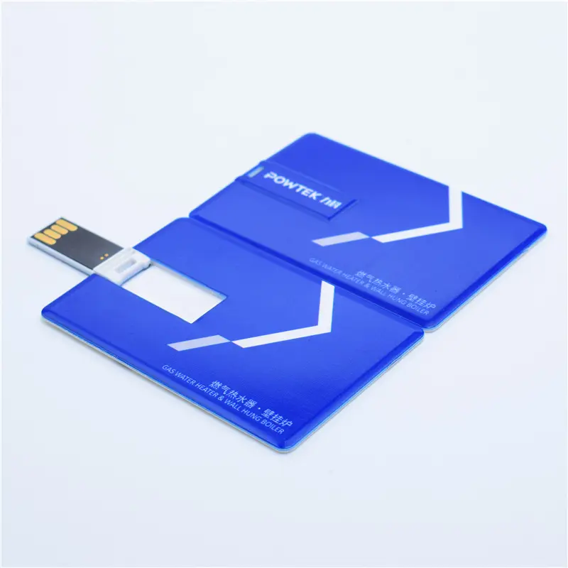 2024 wholesale 1GB 2GB 4GB 8GB 16GB credit card usb. flash drive ,business card shape USB Flash Drive