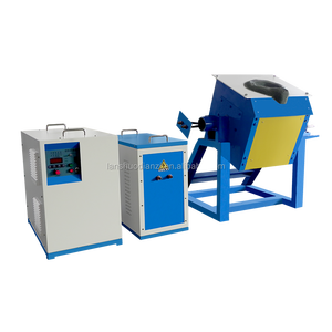 Fourneau de fusion à <span class=keywords><strong>induction</strong></span> pour la petite fusion de cuivre de rebut, best-seller, 50 kg - Product Image 1