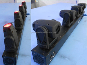 Câu lạc bộ đêm chùm dẫn DJ Ánh sáng 4-<span class=keywords><strong>head</strong></span> mini <span class=keywords><strong>LED</strong></span> chùm di chuyển đầu thanh <span class=keywords><strong>4x10W</strong></span> RGBW - Product Image 2