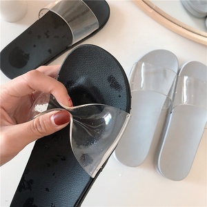 <strong>Black</strong> Shoes <strong>Women</strong> Custom Sandal Slide Transparent Pvc <strong>Slippers</strong> - Product Image 4