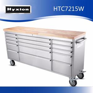 Hygarage 72 inç demir haddeleme Metal garaj alet kutusu paslanmaz çelik boş saklama kamyonu - Product Image 2