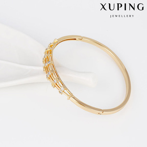 51550 Xuping Firozabad Glass <strong>Indian</strong> Multicolor Silk Thread Online <strong>Bangles</strong> - Product Image 3
