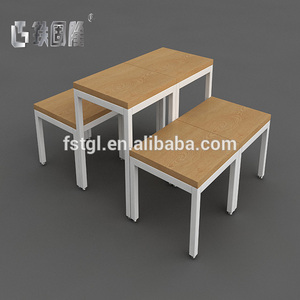 Présentoir de personnalité de supermarché, présentoir simple et simple, pour magasin de vêtements, nakajuima, à étagère haute et basse - Product Image 3