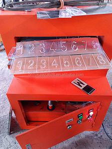 Aluminium Nummerplaat Hydraulische Emboss Machine Nummer Ponsmachine