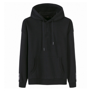 thin black hoodie