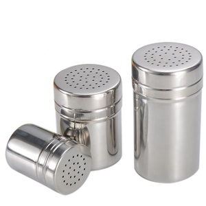 Groothandel Custom Logo Zout En Peper <span class=keywords><strong>Shakers</strong></span> Pot Rvs Kruidenfles Voor Keuken