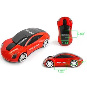 New brand factory sale custom logo car shape mouse 2.4 Ghz wireless mouse