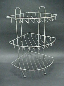 Cabina de ducha colgante de acero inoxidable para baño, 3 niveles - Product Image 4