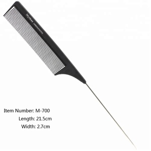 <span class=keywords><strong>Peigne</strong></span> à cheveux en carbone antistatique résistant à la chaleur OEM, <span class=keywords><strong>peigne</strong></span> à cheveux de barbier, <span class=keywords><strong>peigne</strong></span> à cheveux de coiffure dans toutes les séries - Product Image 6