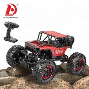 HUADA คุณภาพสูง2.4G โลหะ Rock Climber เด็กโลหะผสมรถ Rc ไฟฟ้าด้วยรีโมทคอนโทรล