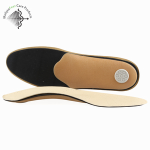 Sol dalam ortopedi busa nyaman dan lateks, penyangga lengkungan sol kaki kulit hangat untuk olahraga untuk sepatu ortopedi - Product Image 4