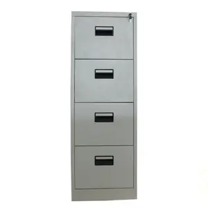 Wholesale 2 3 4 drawers metal file cabinet with dividers