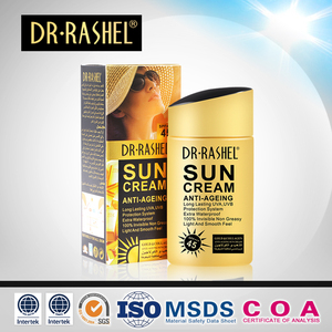 <span class=keywords><strong>DR</strong></span>. RASHEL Crema Anti-Envejecimiento UV protector Protector Solar Loción crema solar spf 45 Oro colágeno bloqueador solar crema - Product Image 1