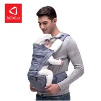 2020 BEBEAR Ergonomic बच्चे वाहक बच्चों के कमर मल सांस multifunction के सुरक्षा बच्चों गोफन hipseater माँ बैग