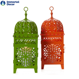 Decoración de la boda artesanía de metal linternas de inmortal Decoración - Product Image 2