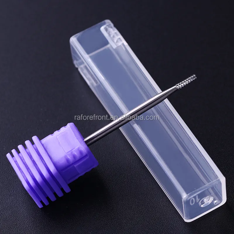 Carbide Cuticle Schoon Nail Boor voor Boormachine Manicure Machine Mill Cutter Nail Art UV LED Gel Tool