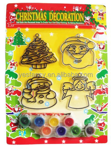 OEM vidro <span class=keywords><strong>suncatchers</strong></span> para crianças natal pintura suncatcher plástico atacado - Product Image 4