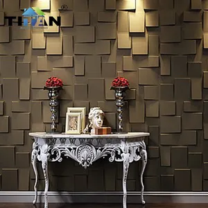 Phong Cách Hiện Đại Trang Trí Paneles Para Pared 3d PVC 3d Wall Panels Cho Bức Tường