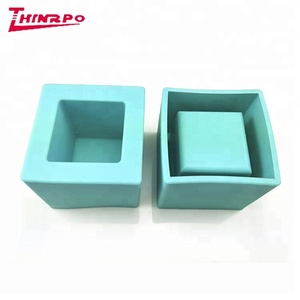 Moules en <span class=keywords><strong>silicone</strong></span> pour Pot Succulent, bricolage de haute qualité, 12 pièces, pour vase en béton - Product Image 6