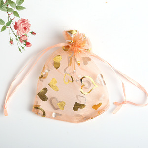 Bolsas de Organza de 9*12cm con Cordón, Bolsitas de Malla para Regalos, Bolsas de Sobre para Joyería, Bolsas a Granel para Bodas, Fiestas, Baby Shower, Bolsas para Dulces - Product Image 3